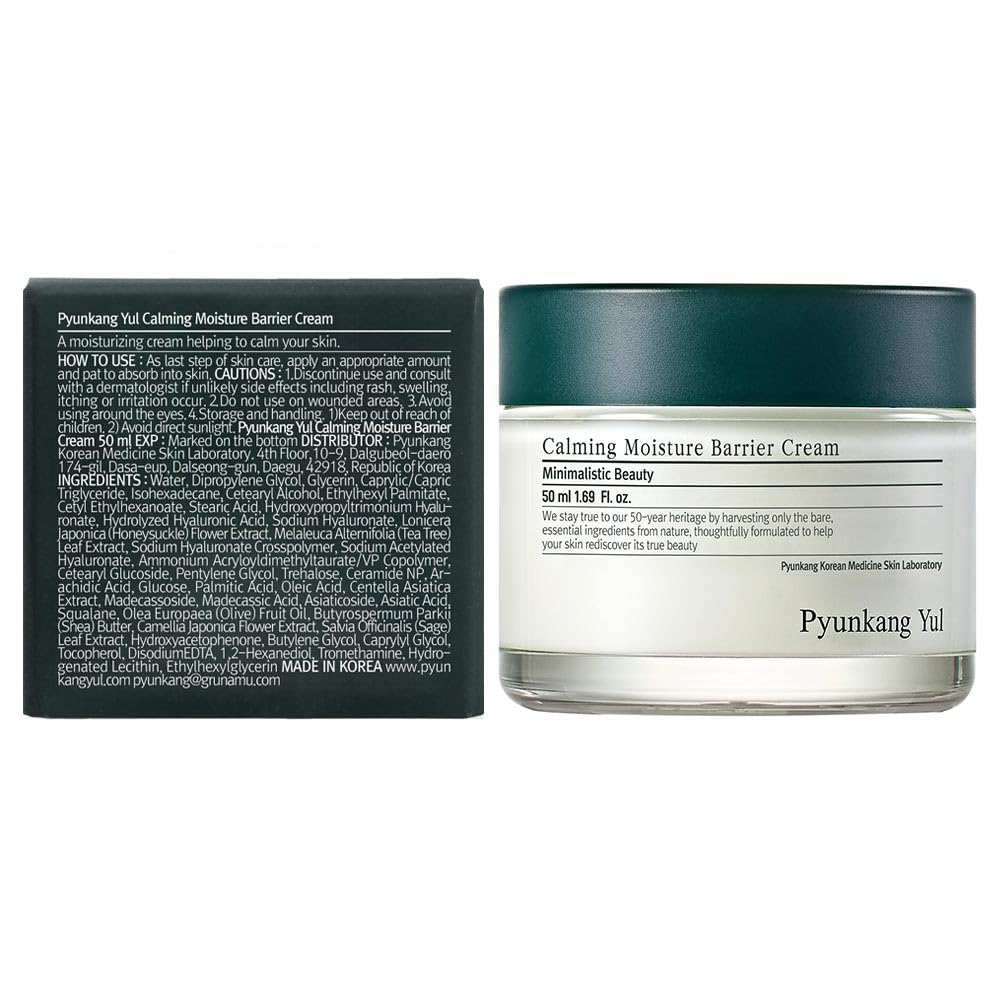 Pyunkang Yul cream texture close-up showing smooth non-greasy hydration