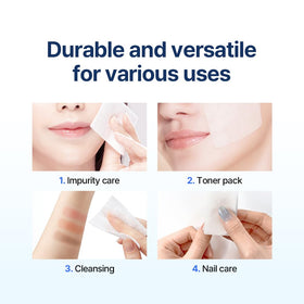 Pyunkang YUL stacked pads showing total 160 count and compact storage benefit