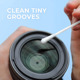 Q-tips cleaning jewelry demonstrating gentle cleaning in tight crevices for restored shine