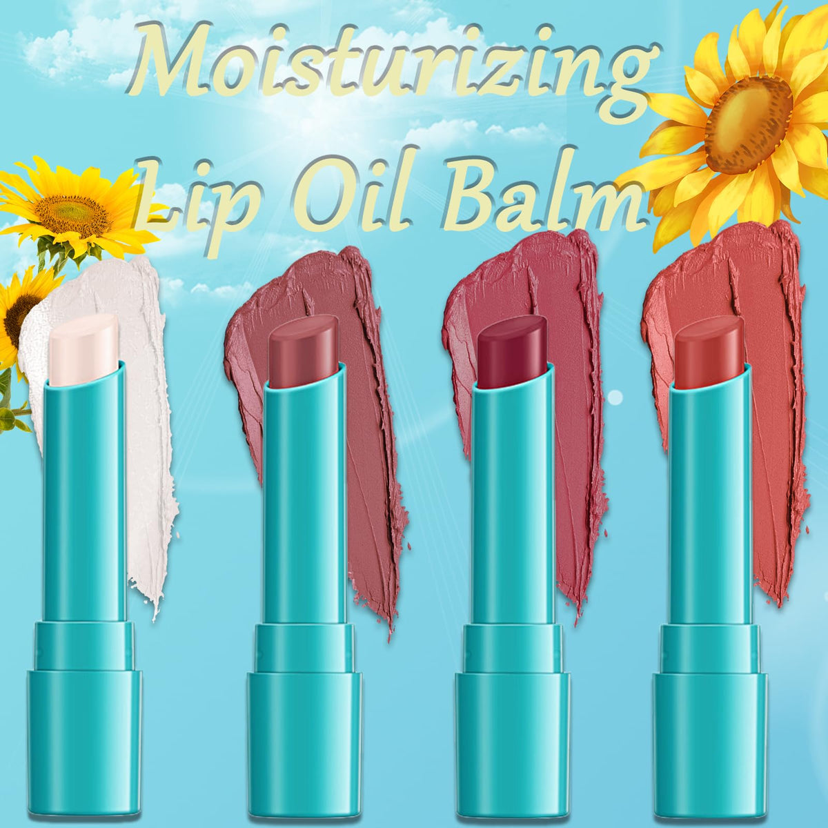 Qawnfy close-up texture of lip oil highlighting smooth hydration