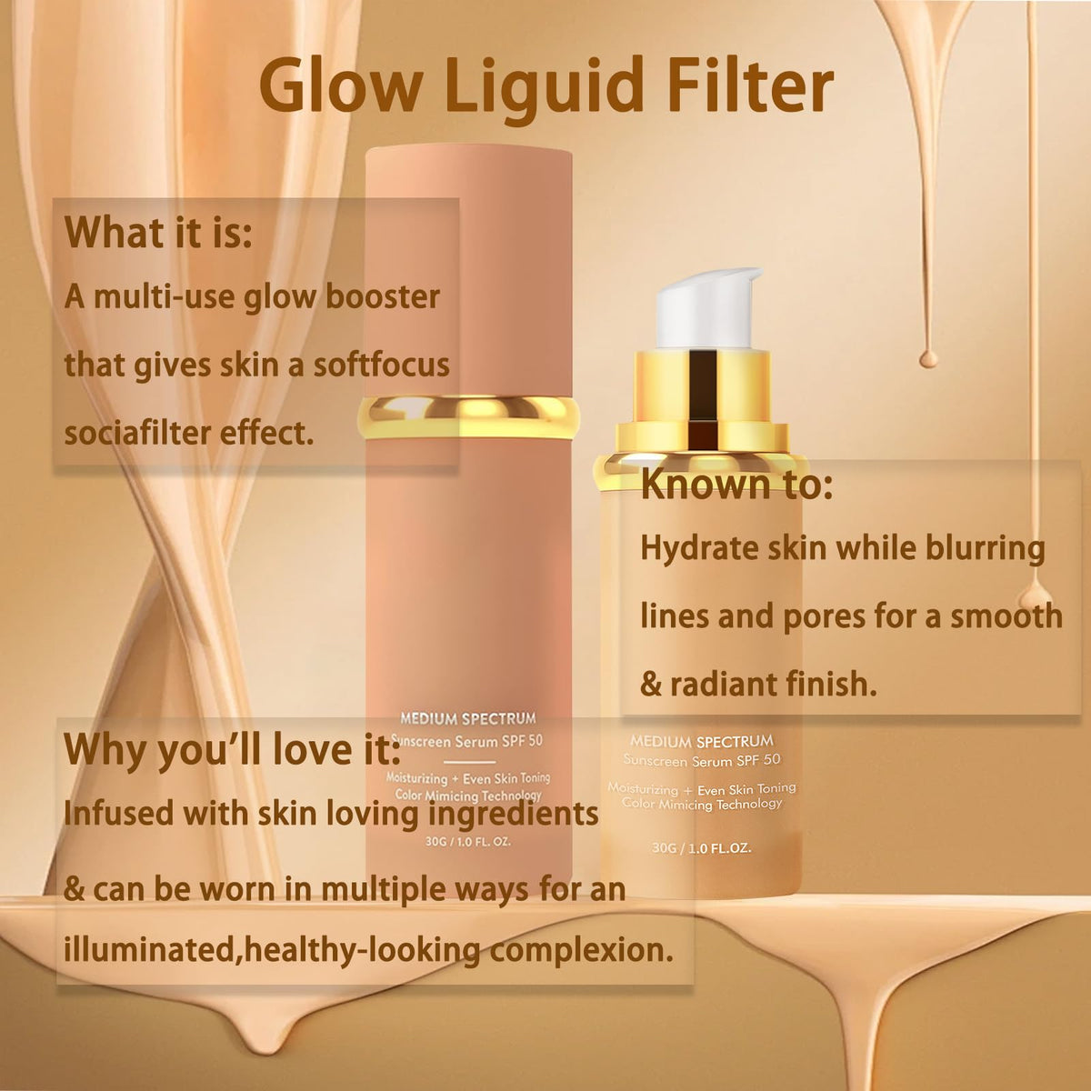 Qawnfy foundation worn outdoors, lifestyle image shows natural daytime coverage