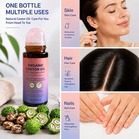 QBHCYH roll-on used on nail cuticles to show conditioning and neat delivery