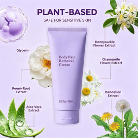 Qbustv cream texture close-up highlighting soothing hydrating formula