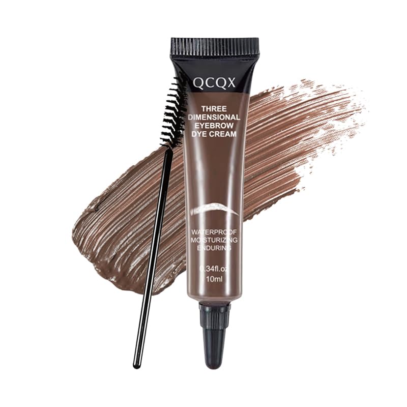 qcqx front packaging showing chocolate brow gel and clear benefit