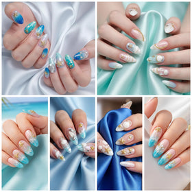 Qdsuh rhinestone detail highlighting sparkle for eye-catching nail designs