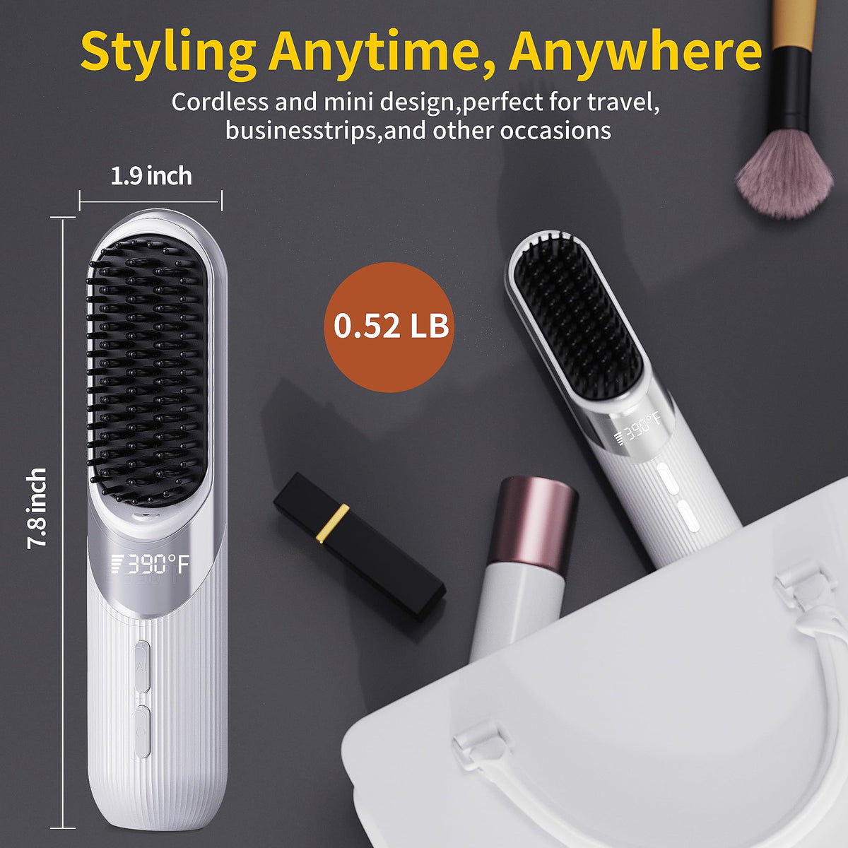 QEOWUO side profile of heating plates showing dual MCH elements for steady heat