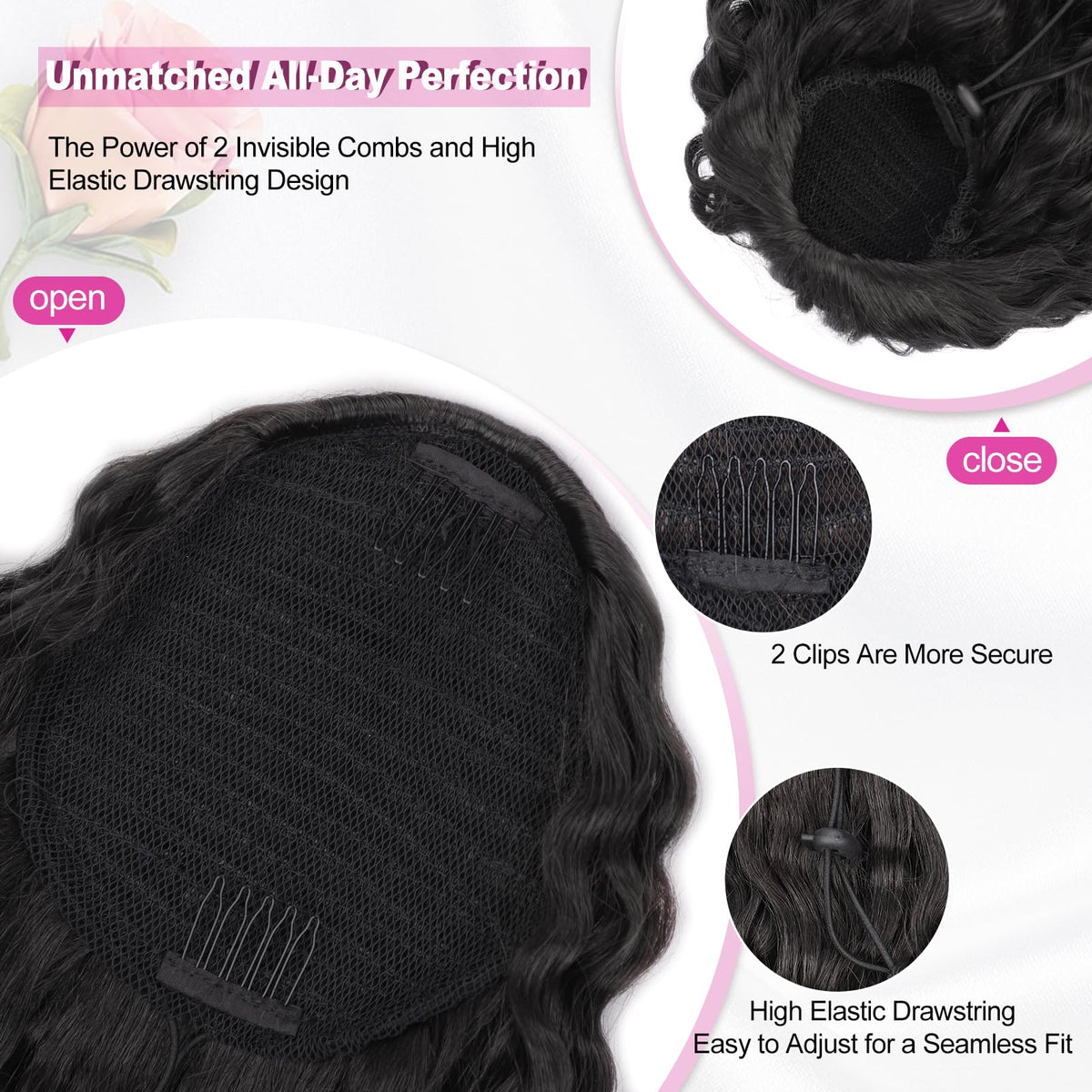 QGZ size comparison displaying 18-inch length and lightweight 125 g benefit