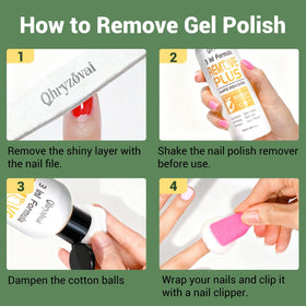 Qhryzoval professional salon tech using remover for efficient service