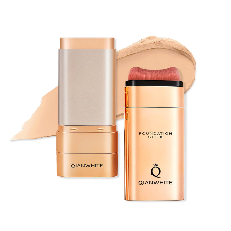 QIANWHITE front packaging showing product name and natural finish benefit