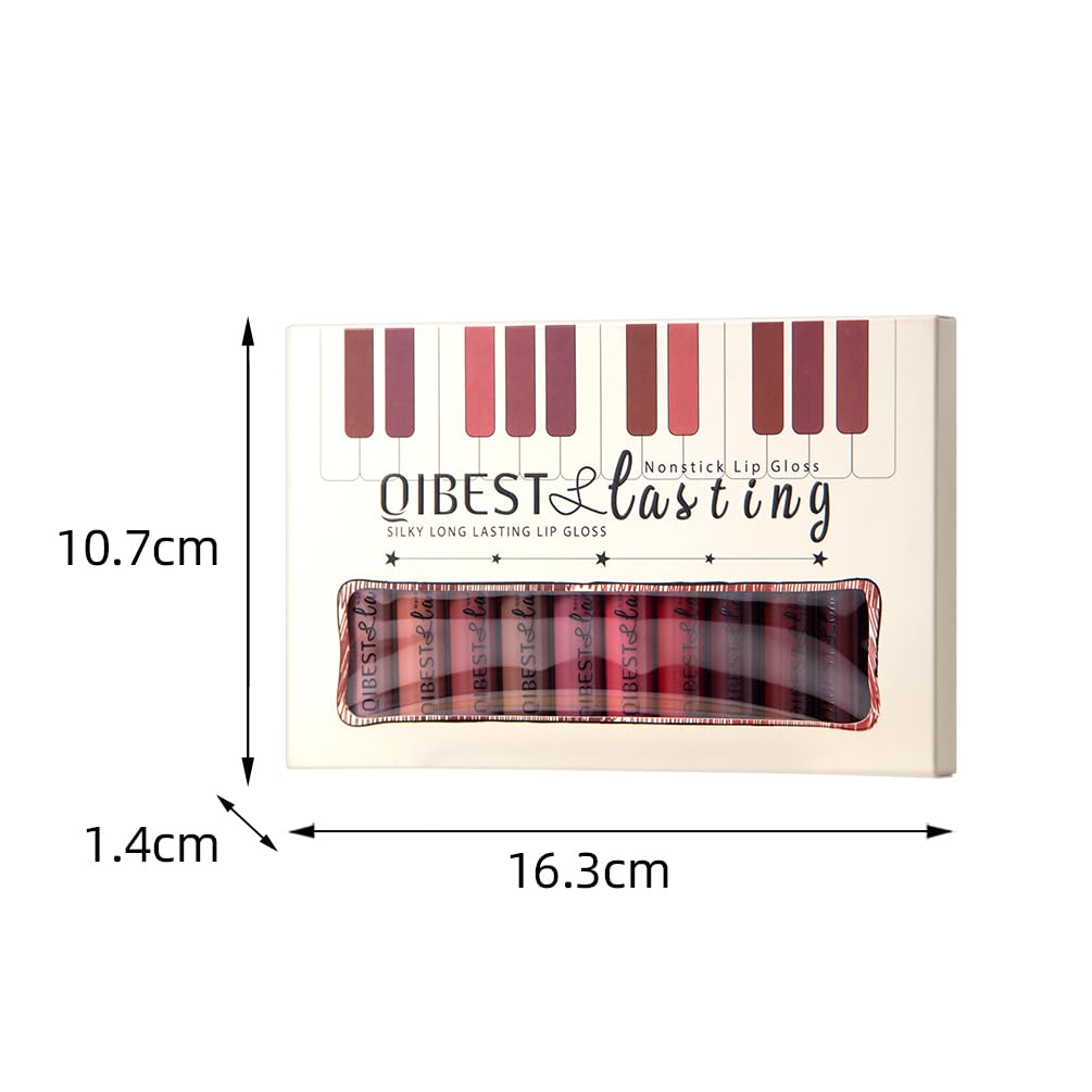 QiBest tubes beside a hand to show real-life size and portability
