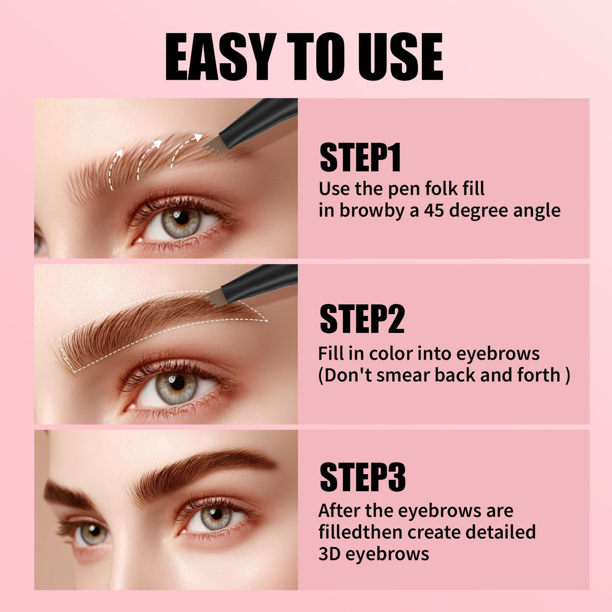 QIC close-up before and after arch definition for visible shaping