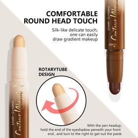 QIDSTERS creamy texture swatched on arm to show blendability and smooth finish