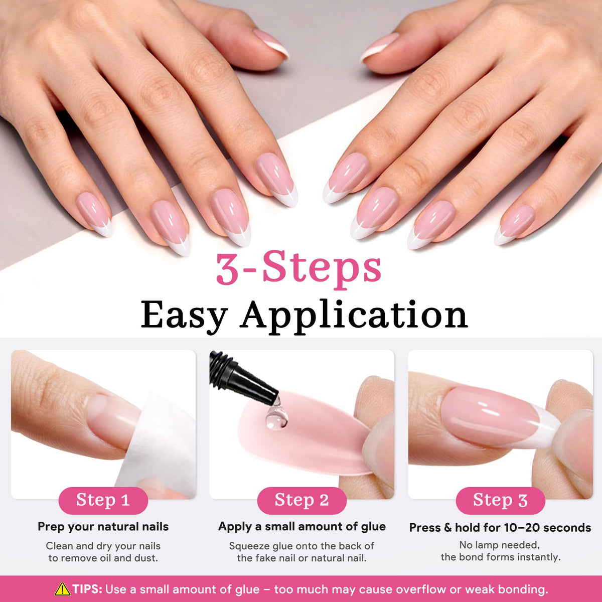 QIEK lifestyle dressed nails image showing salon-quality look and durable wear