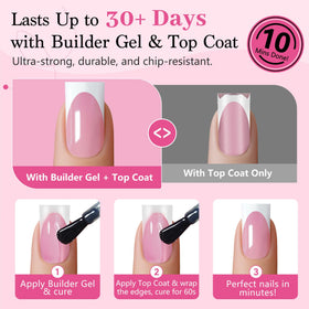 QIEK decorated nail with rhinestones showing creative customization benefit