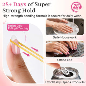 QIEK travel pouch with tubes illustrating portability and on-the-go touch-ups