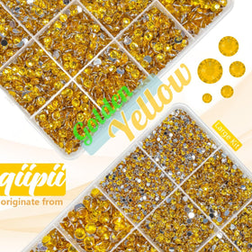 qiipii close-up faceted surface highlighting brilliant refraction and bright sparkle on crafts