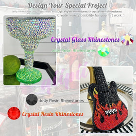 qiipii lifestyle crafting workspace with gems for inspiration and convenience