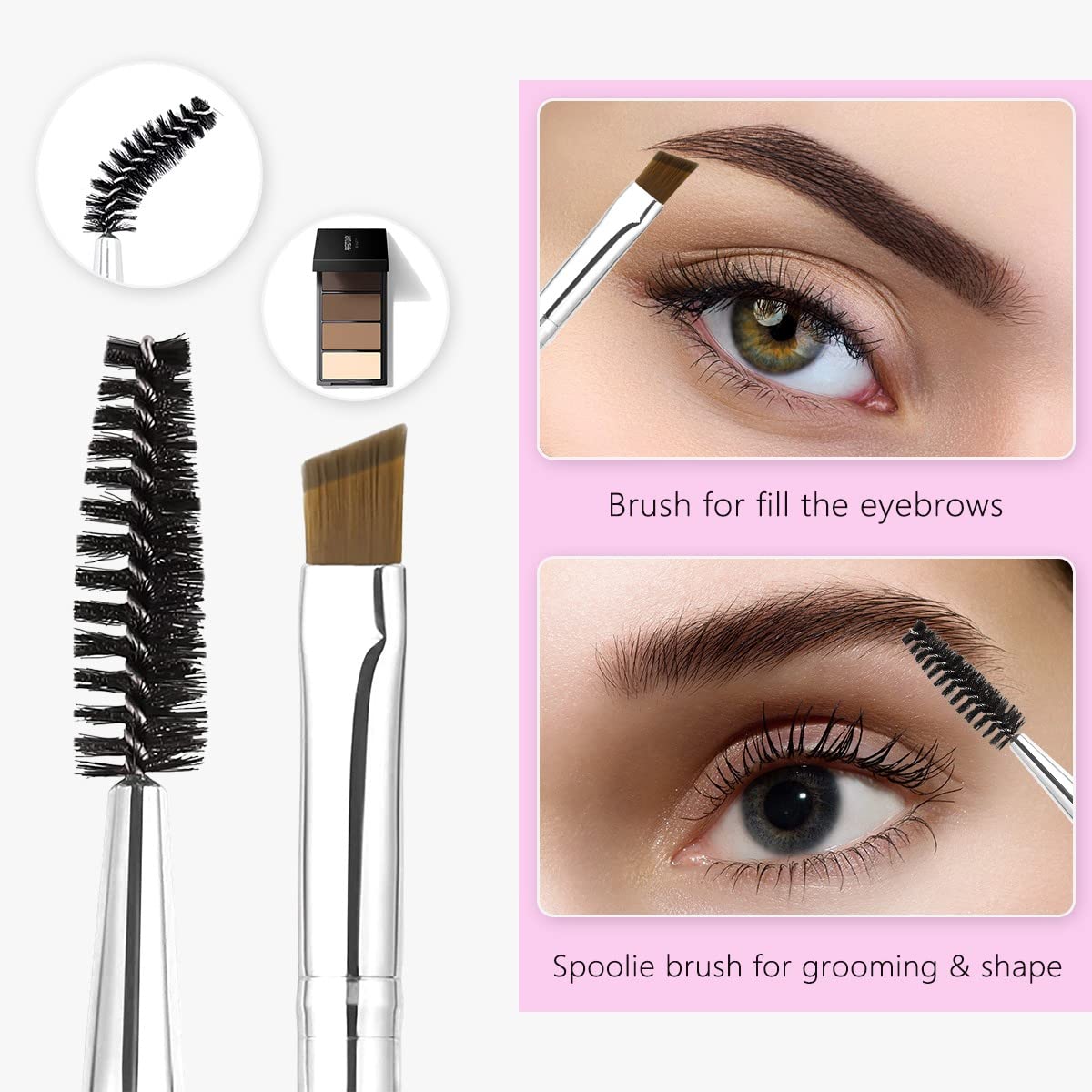 qiipii tweezers and lash comb detail for precise lash placement