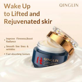 QINGLIN open jar close-up of cream texture for quick absorption benefit