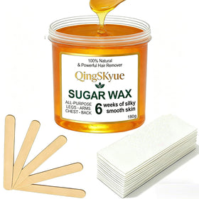 QingSKyue front packaging showing jar and kit benefit quick use