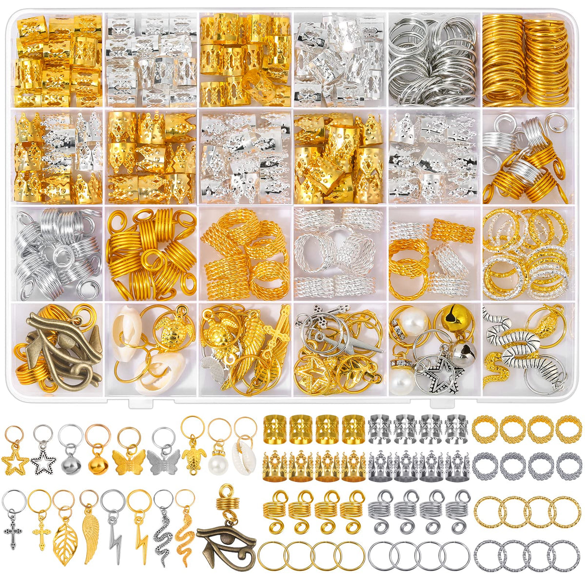 Qinzave front packaging showing full 294-piece kit and benefits