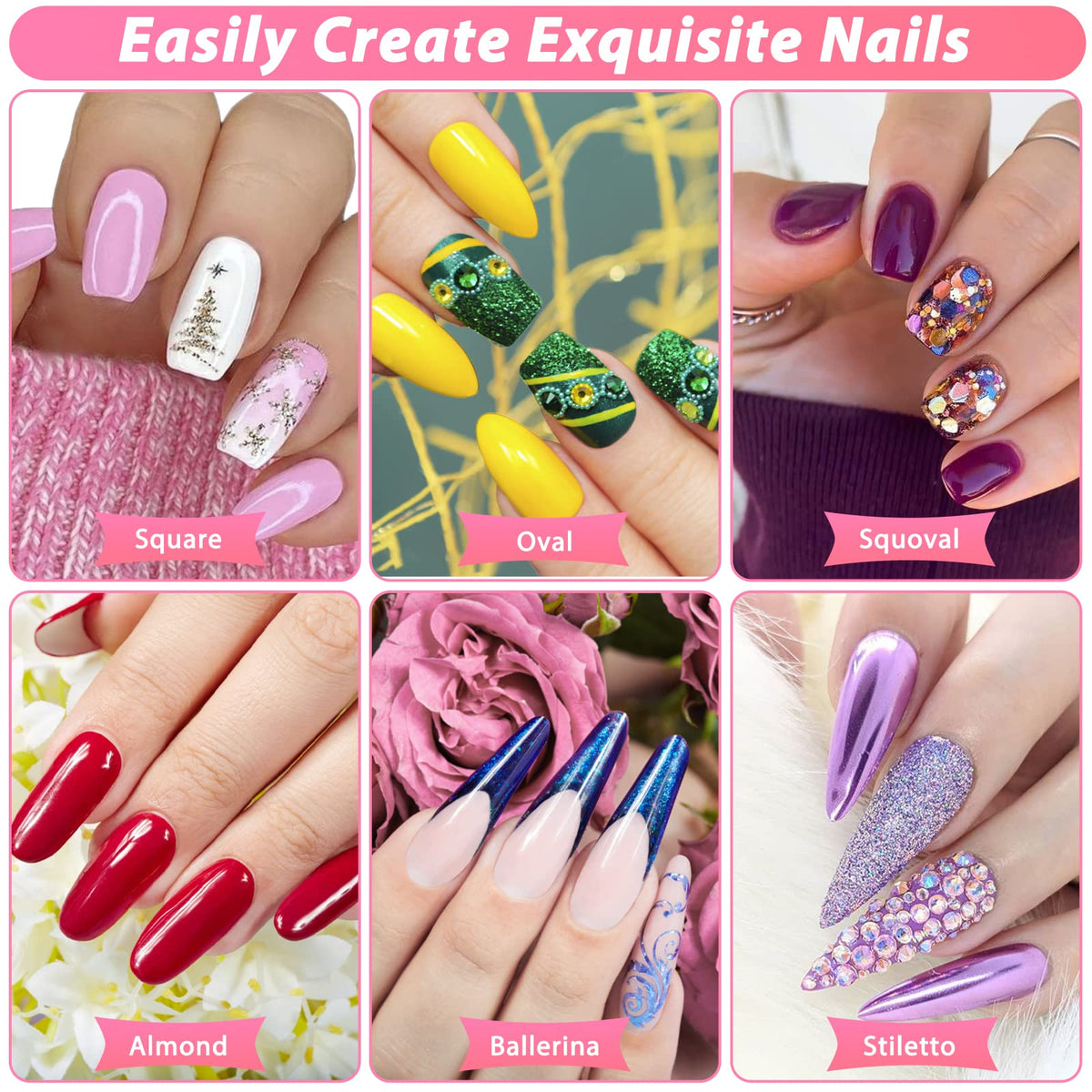 Qinzave 10g nail glue with brush applicator for precise, fast bonding