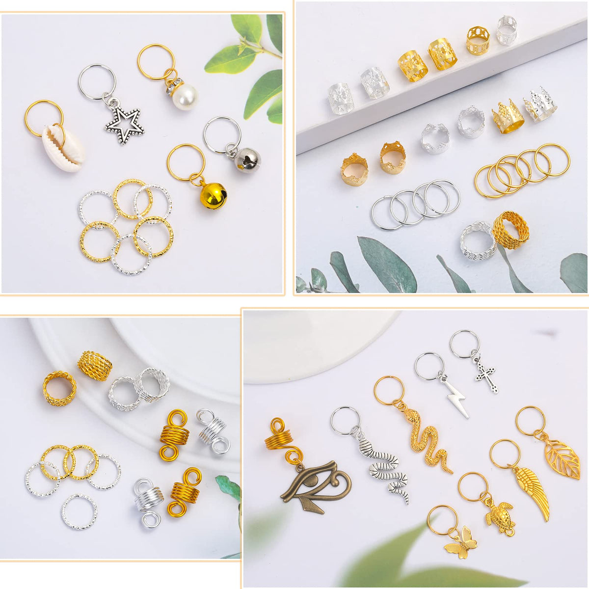 Qinzave hair braid with jewelry showing instant style upgrade