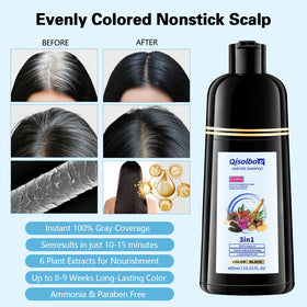QISOLBOW lather detail showing even coverage and conditioning effect