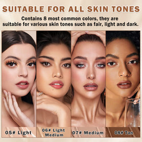 QIUFSSE lifestyle on vanity with products showing daily beauty routine benefit