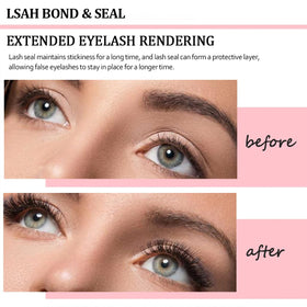 Qiveaory application with tweezers showing ease of use for DIY lash placement