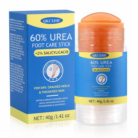 QKCXHB front packaging showing stick and benefit for cracked heels