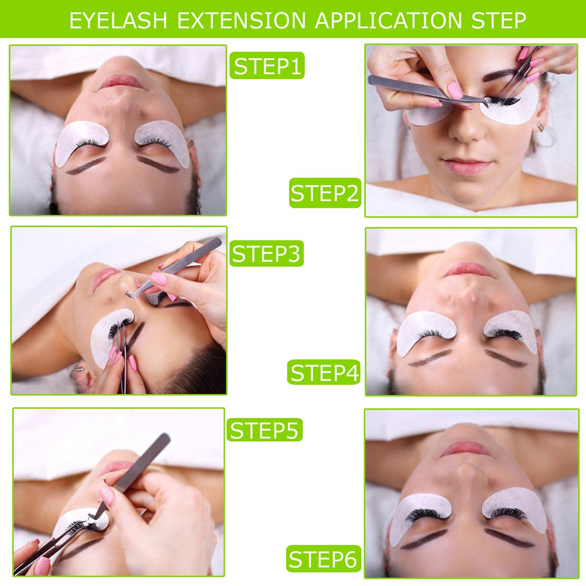 Qleng pad applied on eye model demonstrating secure fit and protection