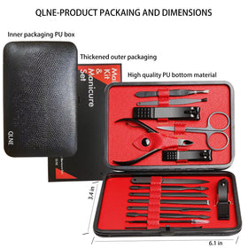 QLNE nail file texture smoothing edges for polished finish