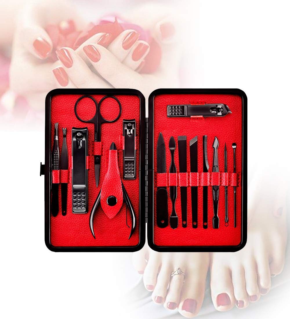 QLNE kit packed in travel bag ready for on-the-go grooming