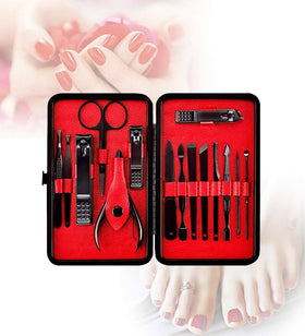 QLNE kit packed in travel bag ready for on-the-go grooming