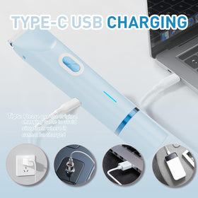QLWQ trimmer placed on bathroom counter demonstrating everyday convenience