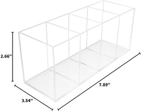 QPEY side view highlighting four compartments for separated items