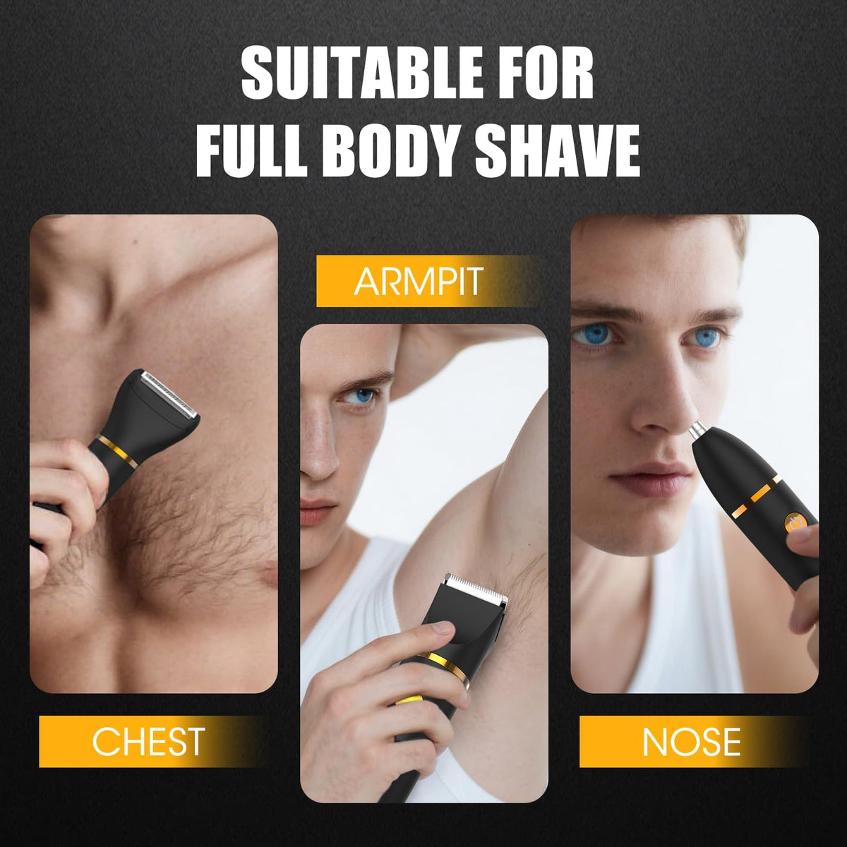 Qreeyx kit accessories with combs and brush for customizable trims