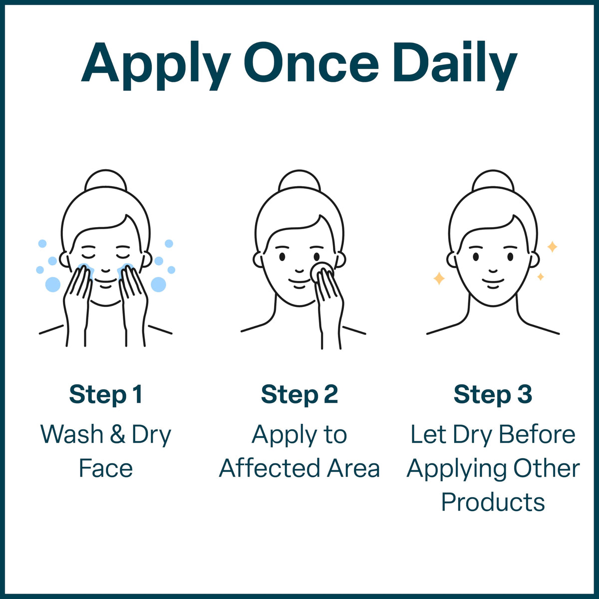 QRxLabs pad treating back area to show effective bacne and body acne use