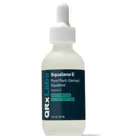 QRxLabs front bottle showing clean packaging and product hydration benefit