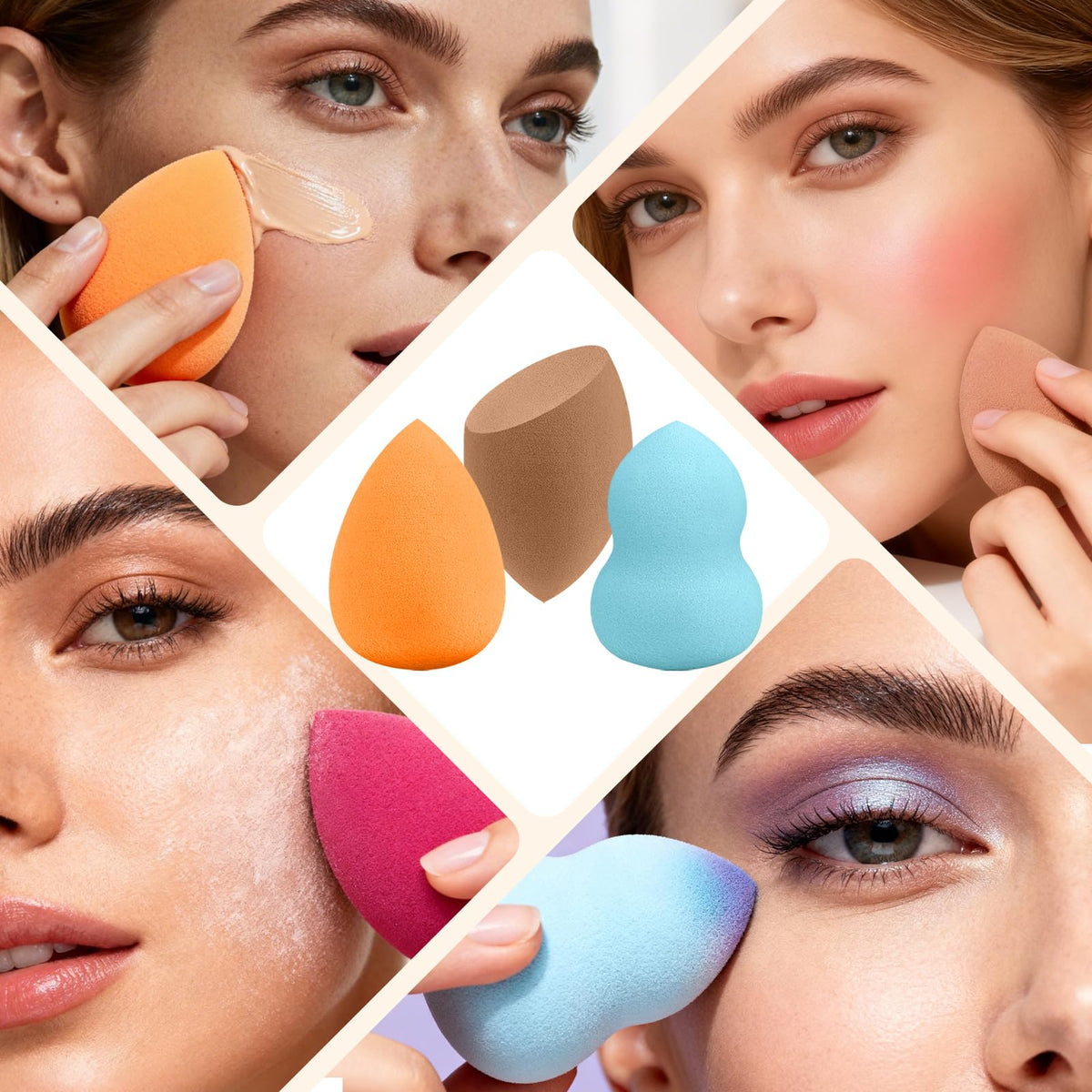 QSdywlyd three shapes displayed to illustrate teardrop oblique olive and pear benefits targeted blending