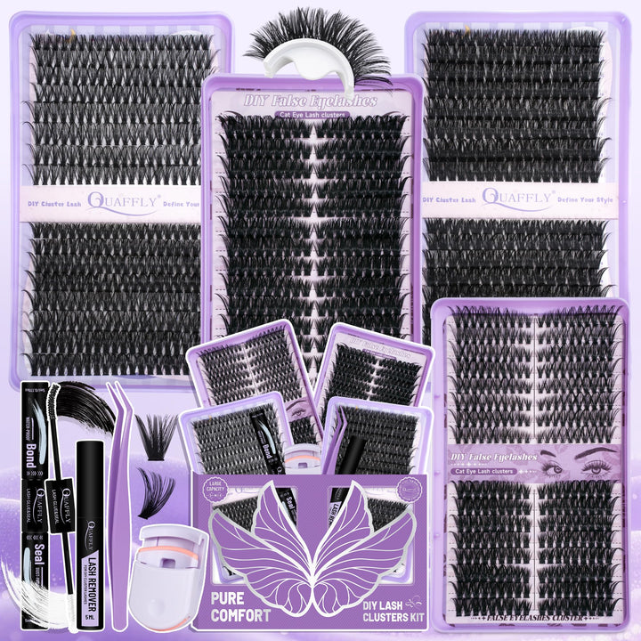 QUAFFLY front packaging showing full kit and organized compartments for quick setup