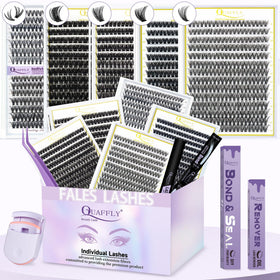 QUAFFLY front packaging showing full kit and organized case for easy storage