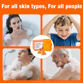 QualiLife soap used on feet highlighting odor control for active lifestyles