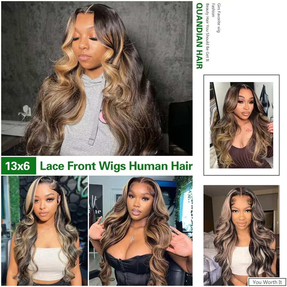 QUANDIAN FB/27 ombre color detail highlighting salon-ready balayage