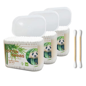 Quanzhou Chenchenchen tight cotton tip close-up showing lint-free, precise application benefit