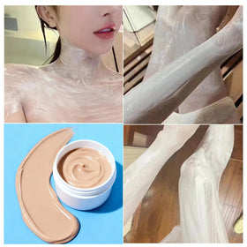 Quatrel Jejuby application on skin demonstrating non-greasy hydration benefit