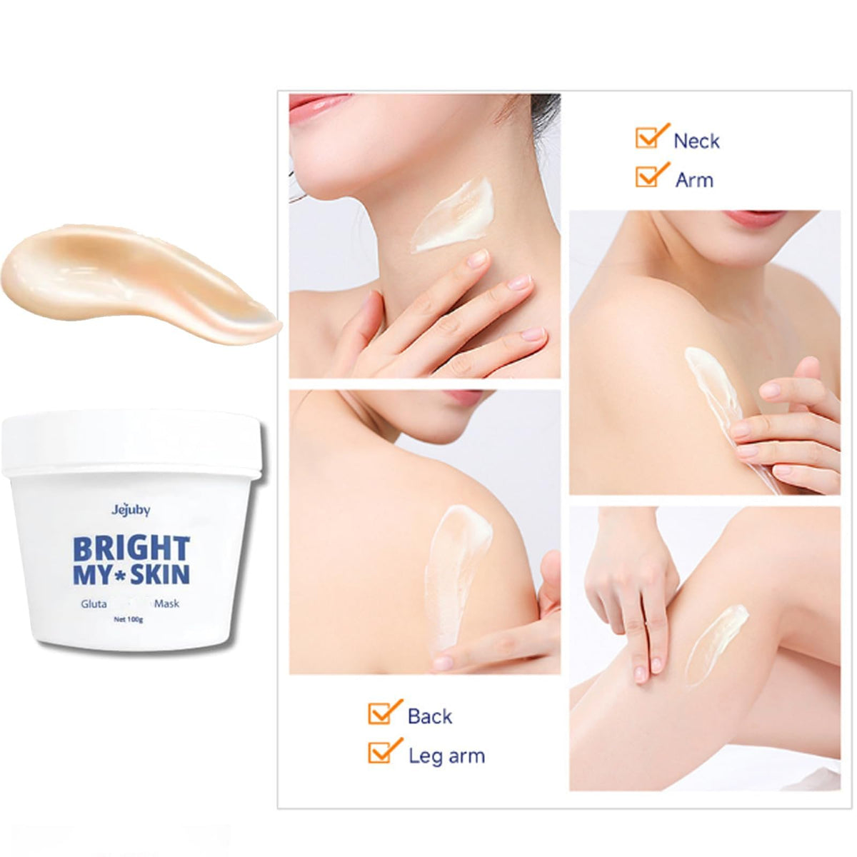 Quatrel Jejuby label ingredients closeup highlighting natural-inspired formulation benefit
