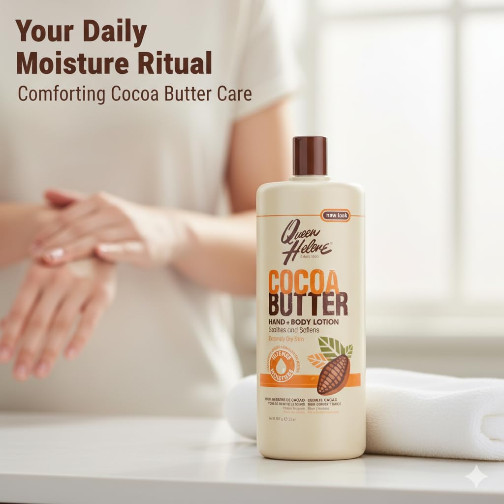 Queen Helene applied on hands demonstrating quick absorption benefit