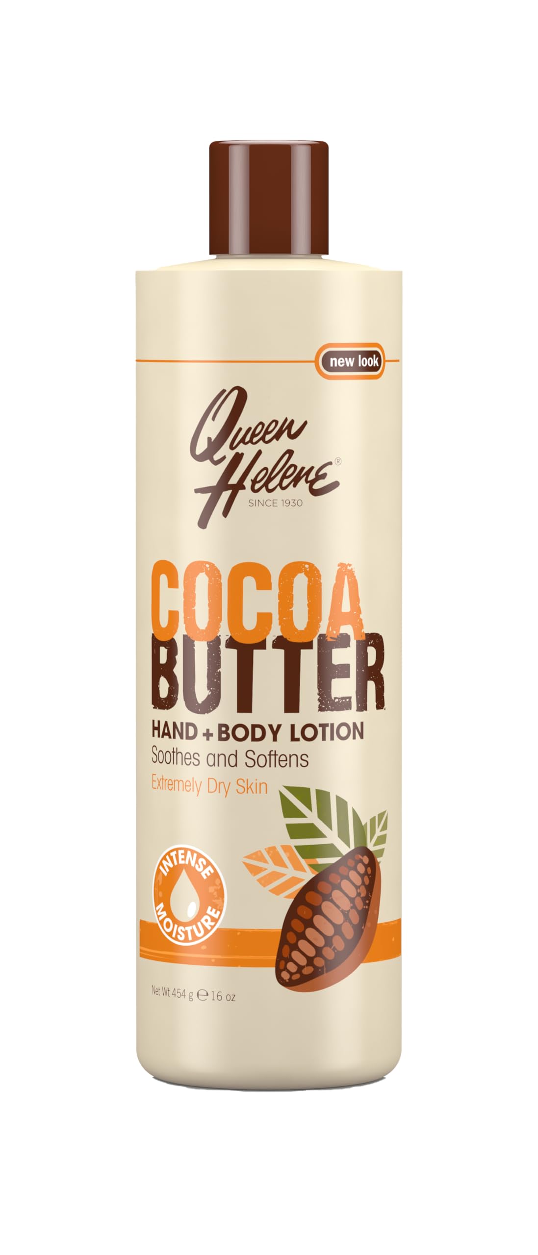 Queen Helene front packaging showing 16 oz bottle and cocoa butter benefit